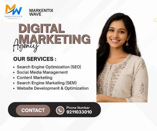 High DA Backlinks Building SEO Company New Delhi services of markentix wave